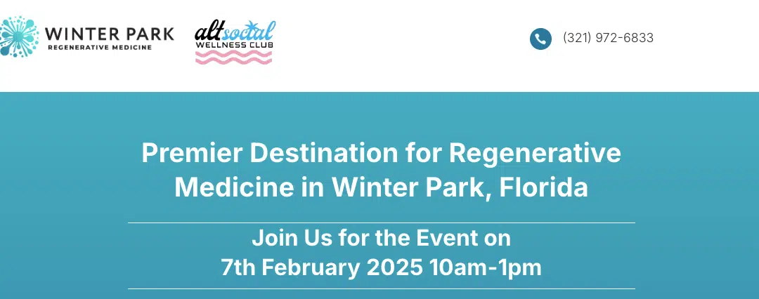 Winter Park Regenerative Medicine at AltSocial x Orlando Magic