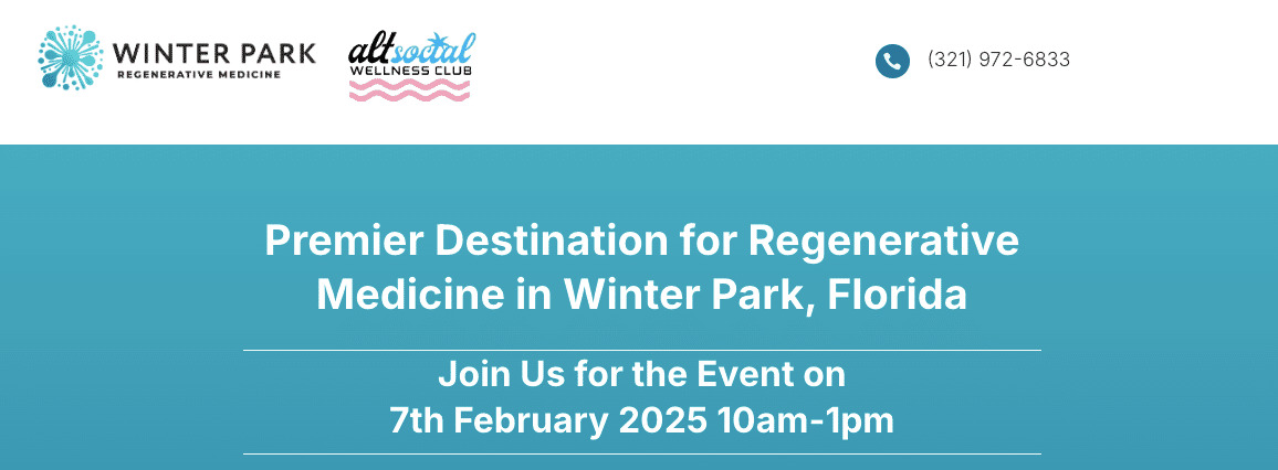 Winter Park Regenerative Medicine at AltSocial x Orlando Magic